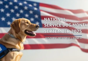 September: National Service Dog Month